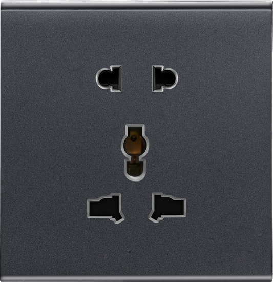 Multifunctional five-hole socket