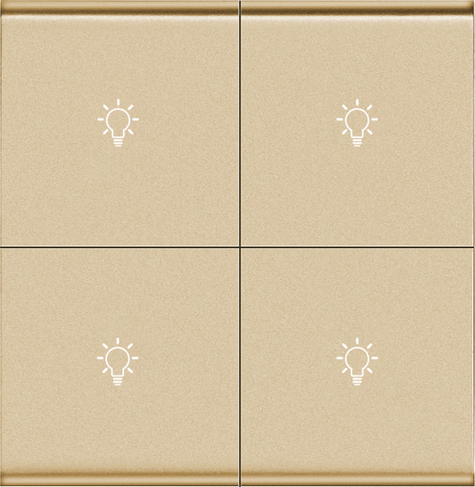 4 gang Light Modular ZigBee Switch