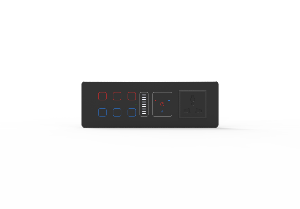 8M 6GANG+Dimmer+1FAN+Socket WIFI
